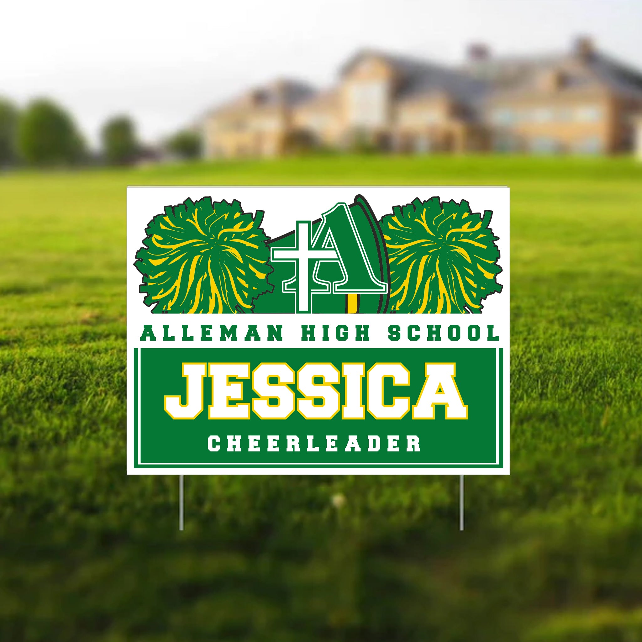 Team Sign Designs Custom Team Yard Signs | Personalize with Player and Team Names ...