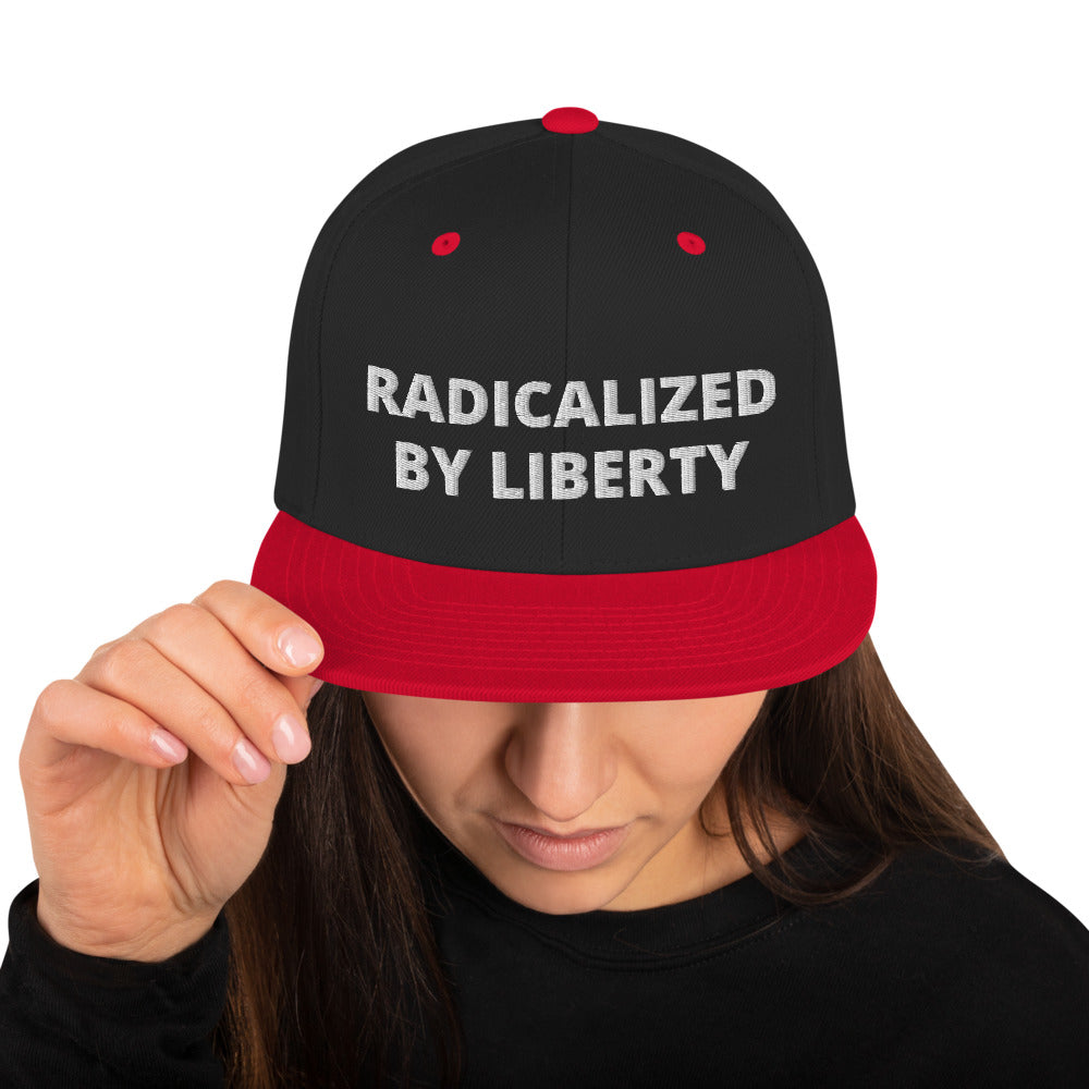 Radicalized by Liberty Snapback Hat