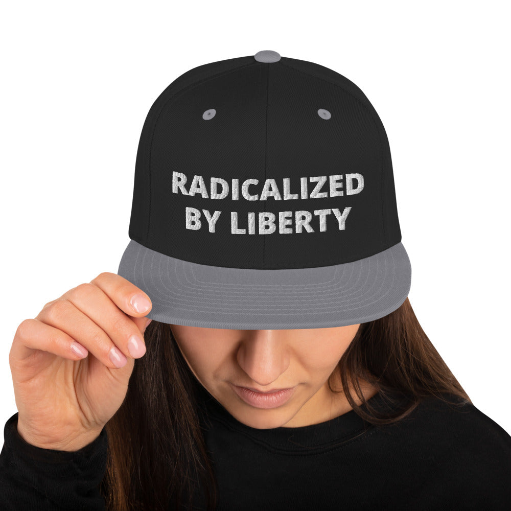 Radicalized by Liberty Snapback Hat