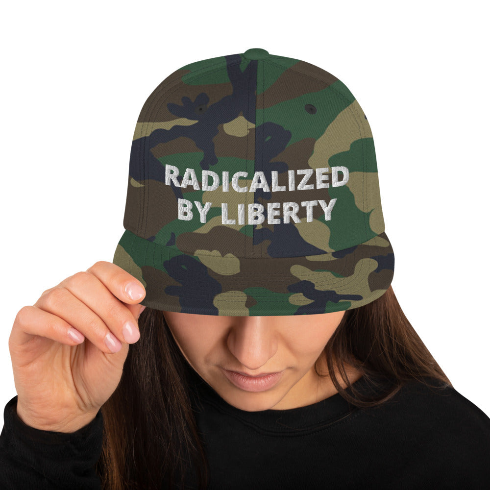 Radicalized by Liberty Snapback Hat