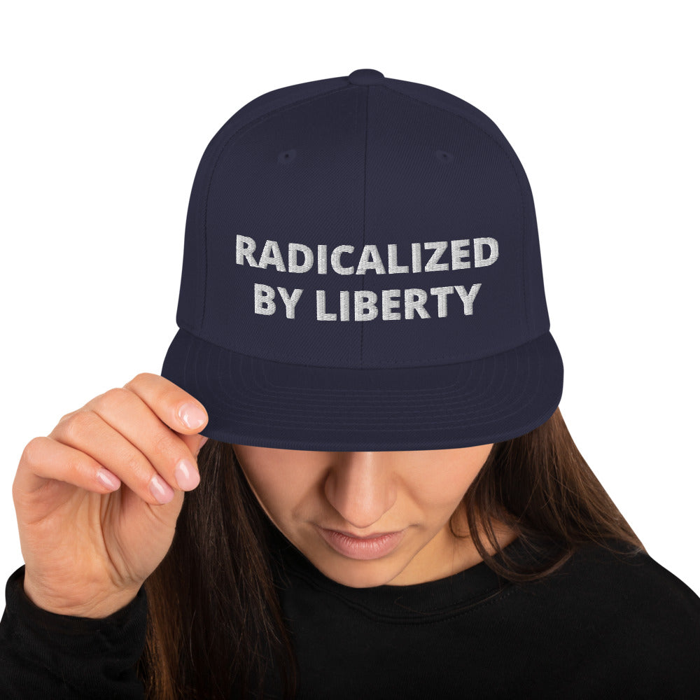 Radicalized by Liberty Snapback Hat