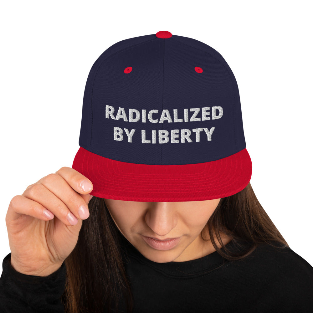 Radicalized by Liberty Snapback Hat