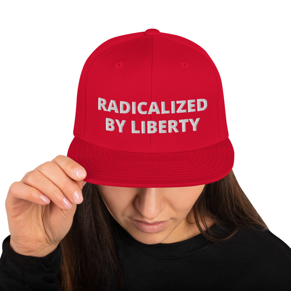 Radicalized by Liberty Snapback Hat