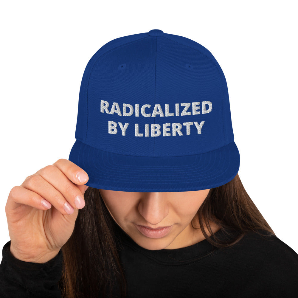 Radicalized by Liberty Snapback Hat