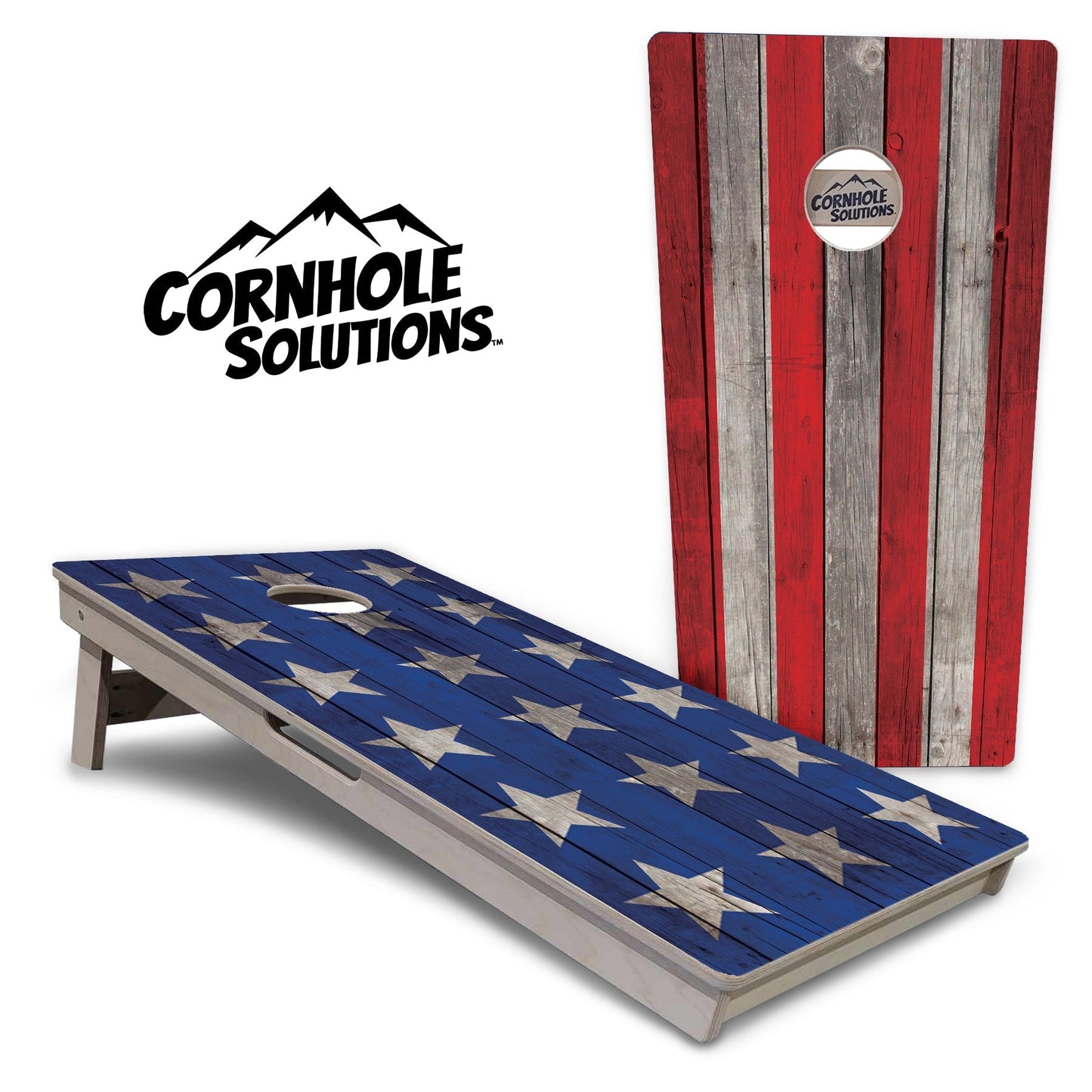 Colorful Large SS Cornhole Boards - Professional Tournament Series