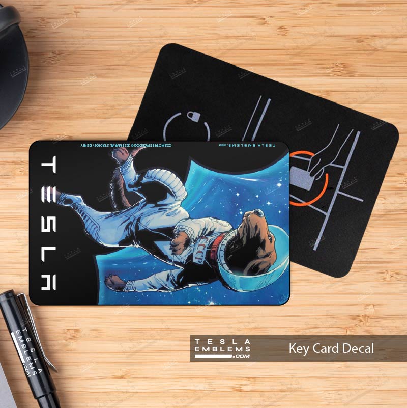 Cosmo The Space Dog Keycard Decal
