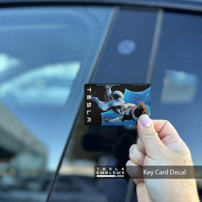 Cosmo The Space Dog Keycard Decal