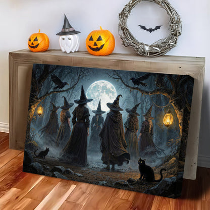 Coven of Witches Halloween Wall Art