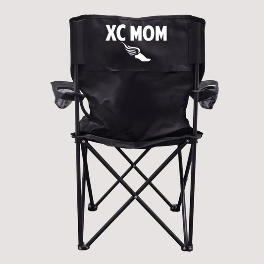 Cross Country Mom Black Folding Camping Chair