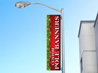 Custom 24"x96" Pole Banner