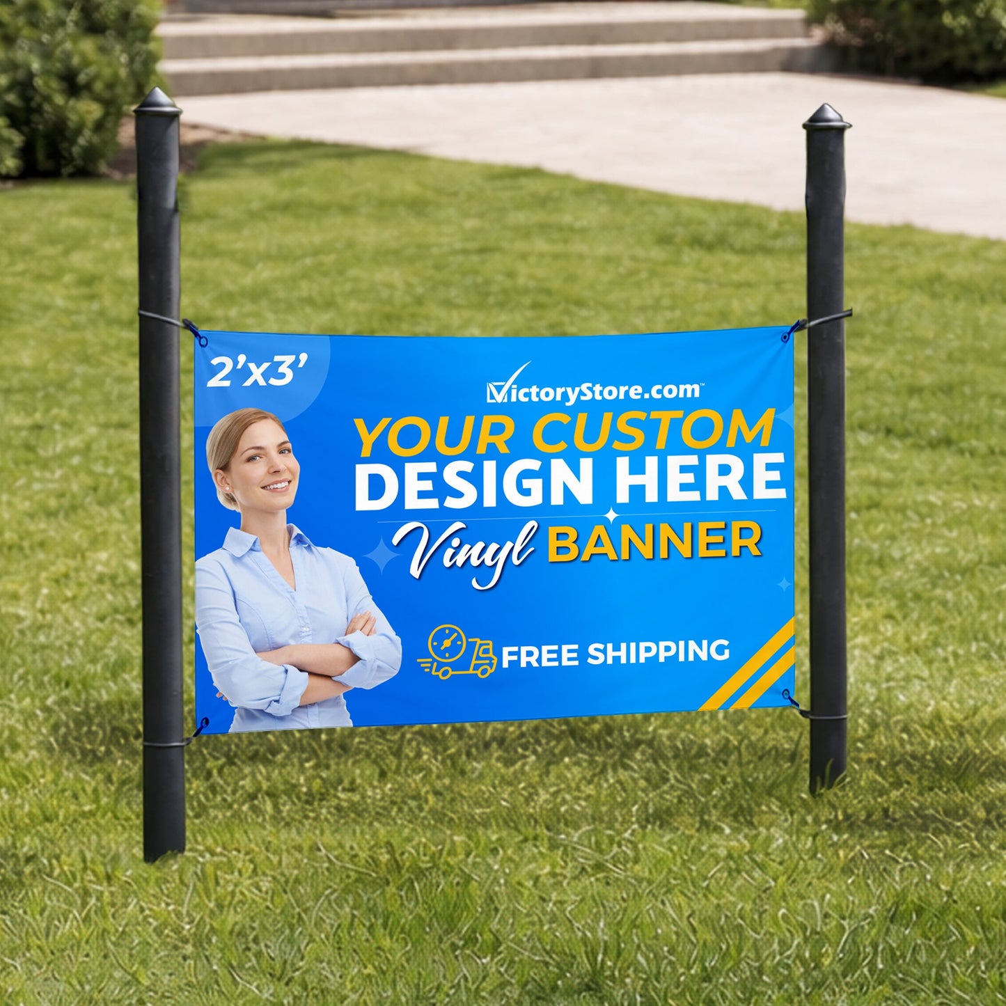 Custom 2'x3' Vinyl Banner