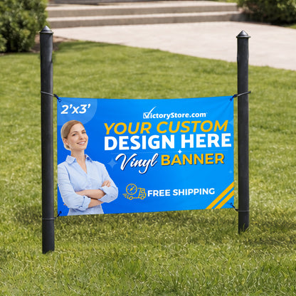 Custom 2'x3' Vinyl Banner