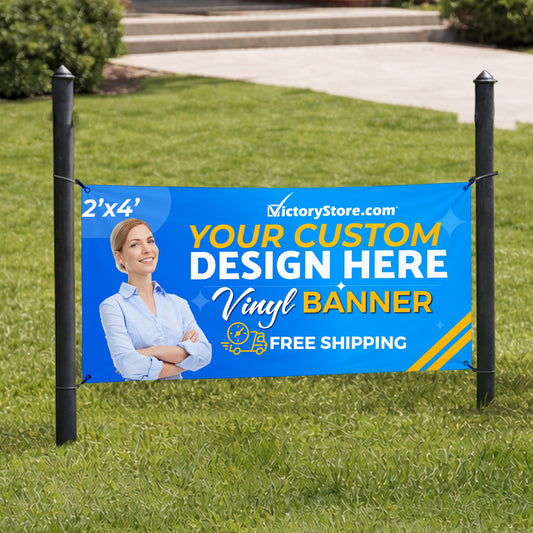 Custom 2'x4' Vinyl Banner