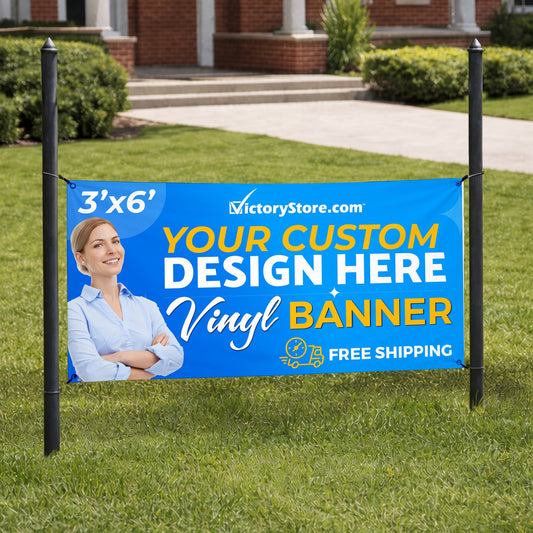 Custom 3'x6' Vinyl Banner