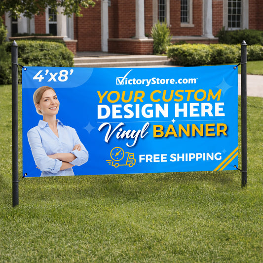 Custom 4'x8' Vinyl Banner