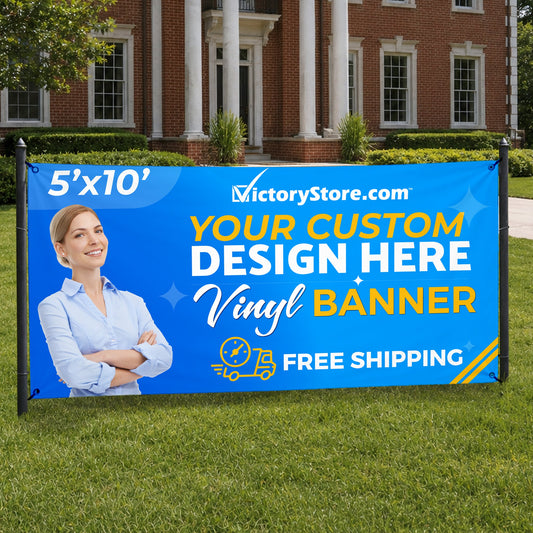 Custom 5'x10' Vinyl Banner