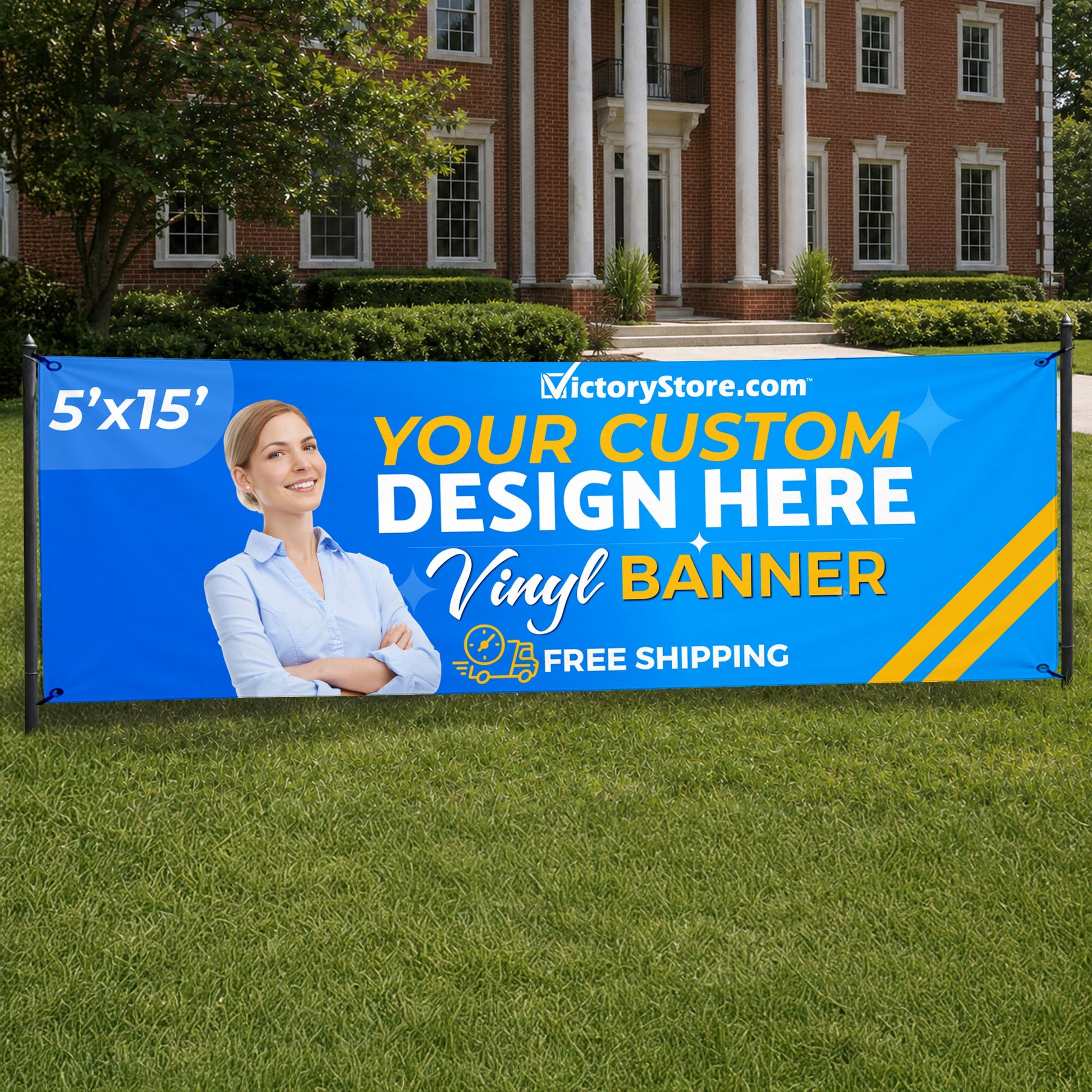 Custom 5'x15' Vinyl Banner
