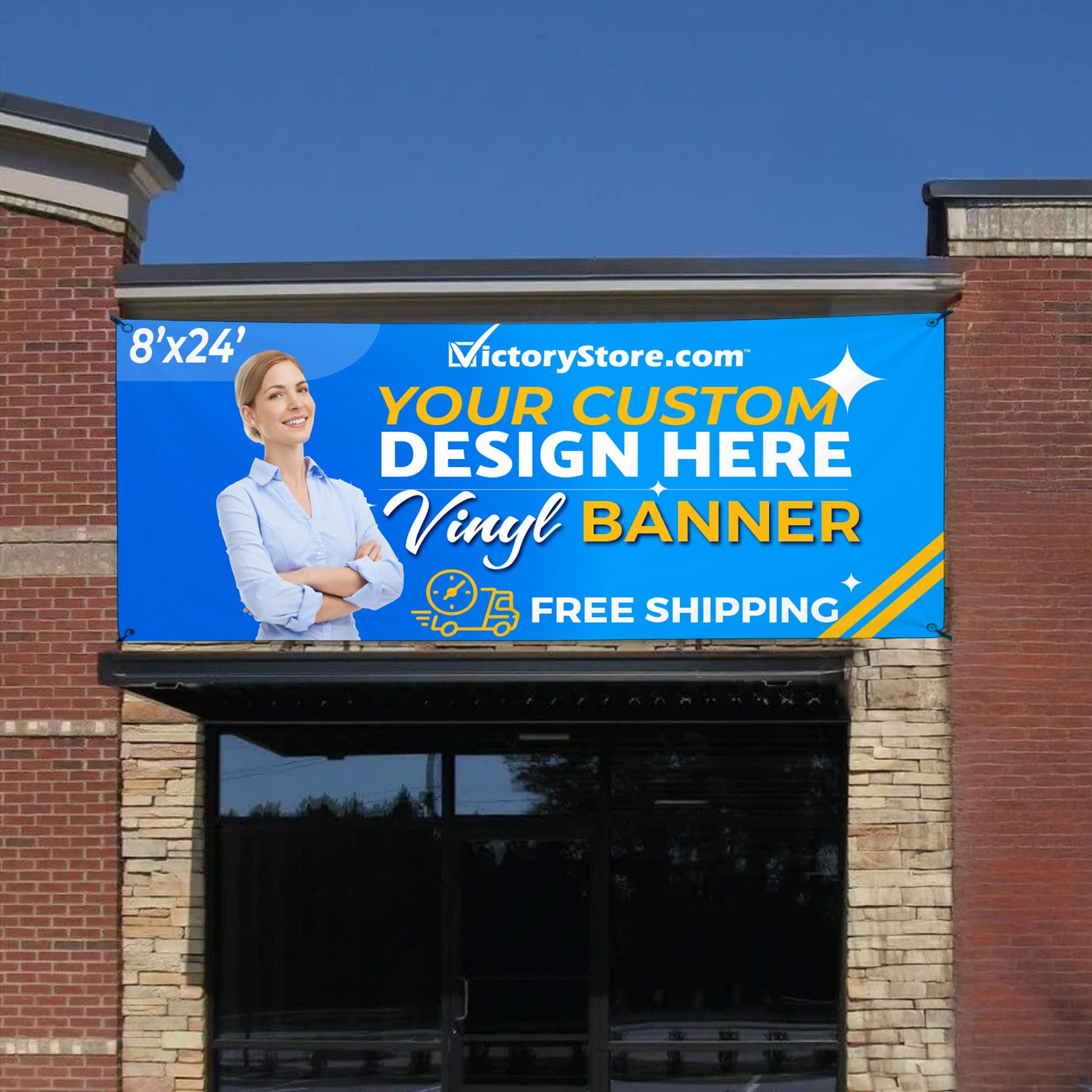 Custom 8'x24' Vinyl Banner