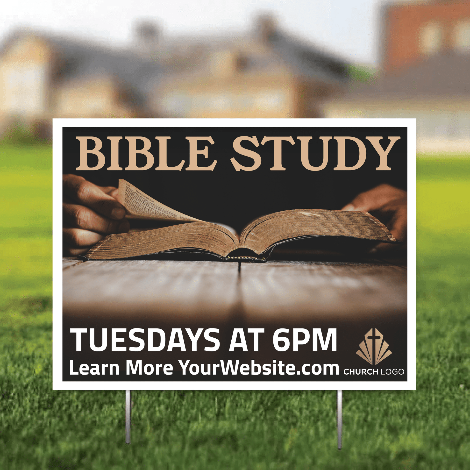 Custom Church Yard Signs | 18"x24"