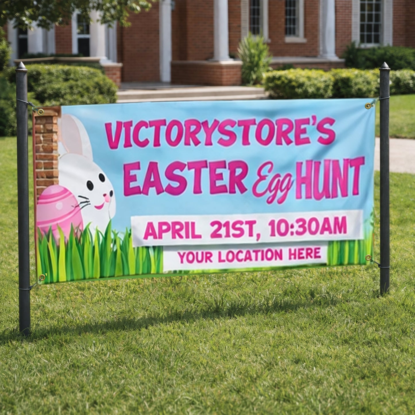 Custom Easter Egg Hunt Banner