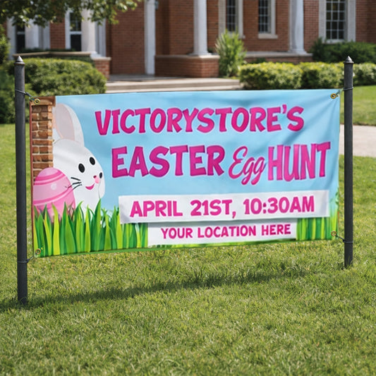 Custom Easter Egg Hunt Banner