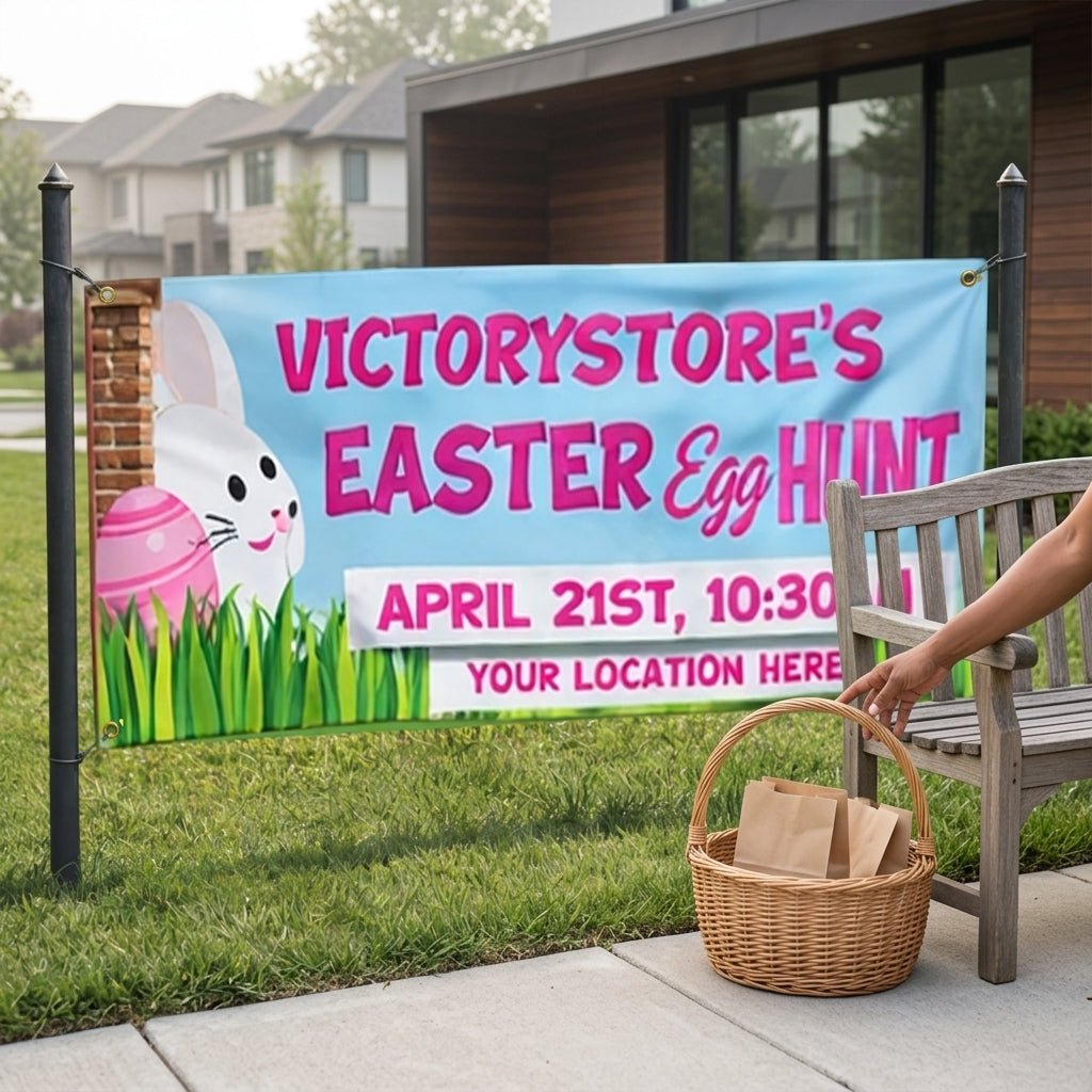 Custom Easter Egg Hunt Banner