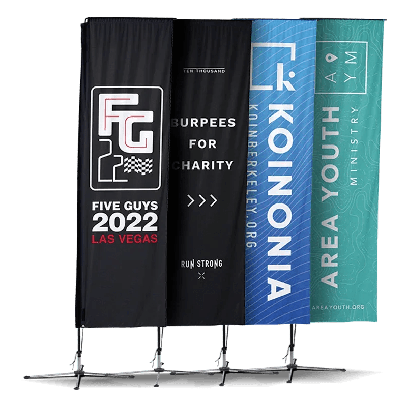 Custom Feather Flag - Tower Shape