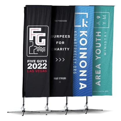 Custom Feather Flag - Tower Shape