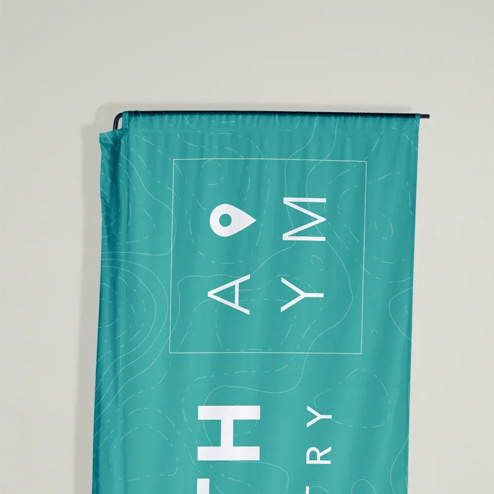 Custom Feather Flag - Tower Shape