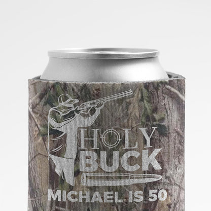 Custom Holy Buck Birthday Can Cooler