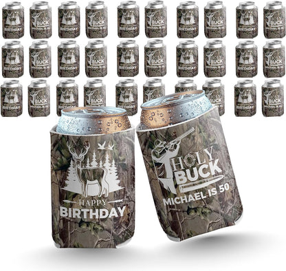 Custom Holy Buck Birthday Can Cooler