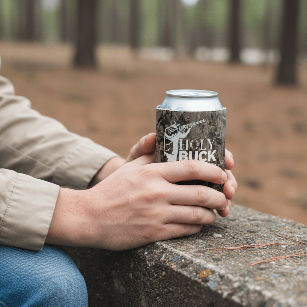 Custom Holy Buck Birthday Can Cooler