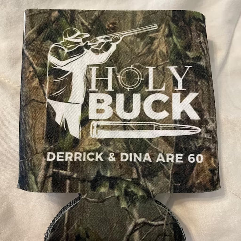 Custom Holy Buck Birthday Can Cooler