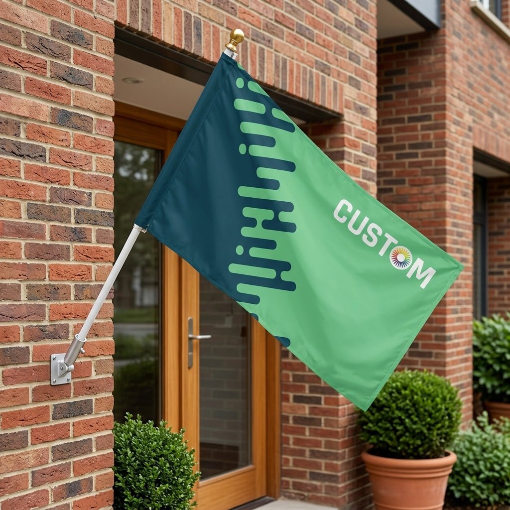 Custom House Flags – Personalized Flags for Homes | 2.5' x 4' & 3' x 5'