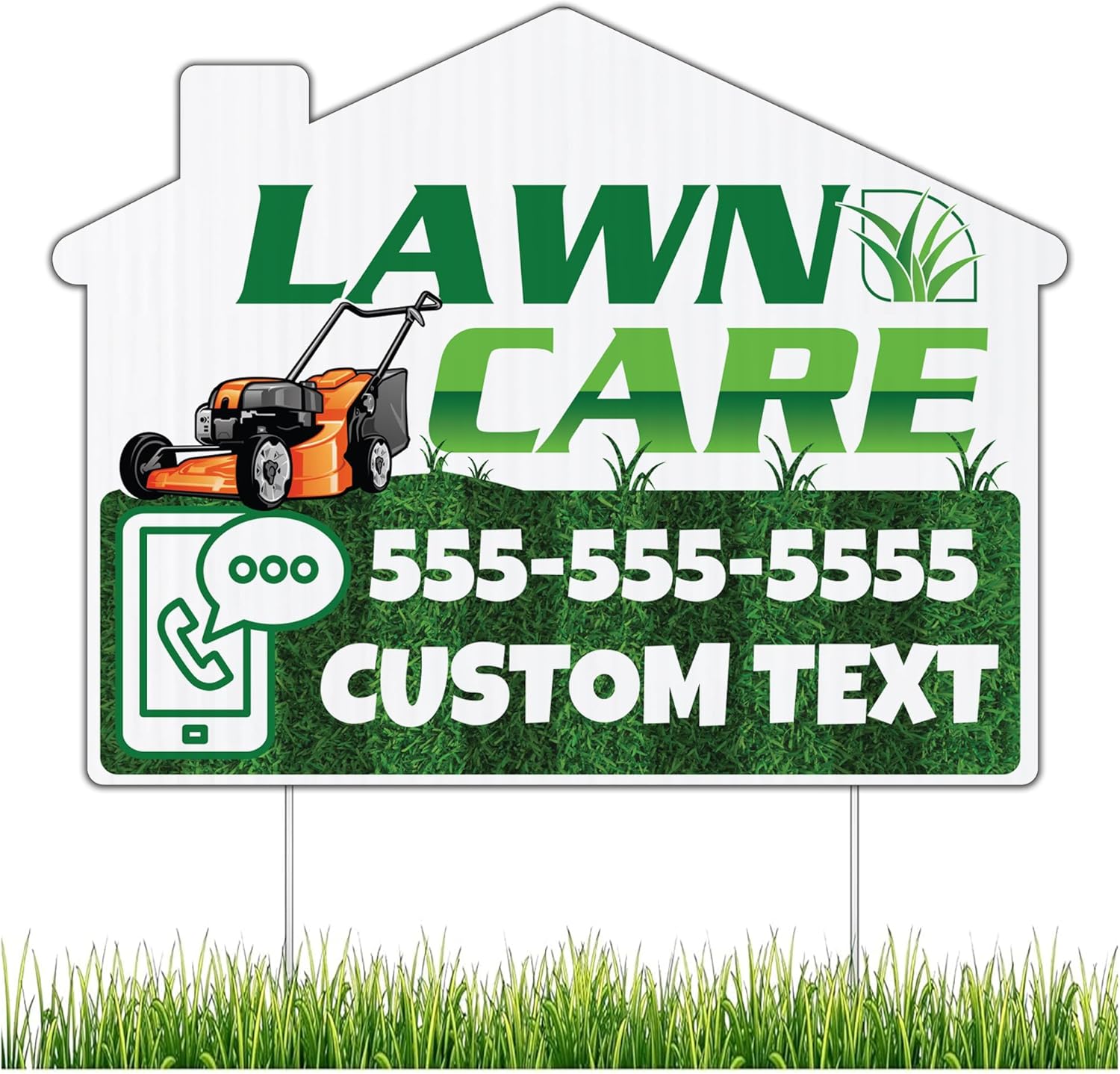 Custom Lawn Care Yard Signs | 10-Pack – VictoryStore.com