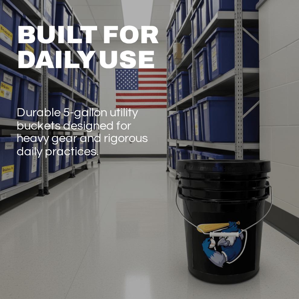 Custom Baseball / Softball Buckets for Teams w/ Logo – VictoryStore.com