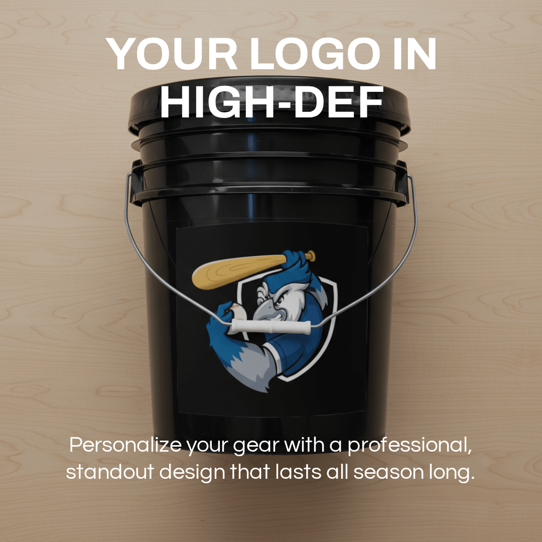 Custom Logo Softball / Baseball Bucket
