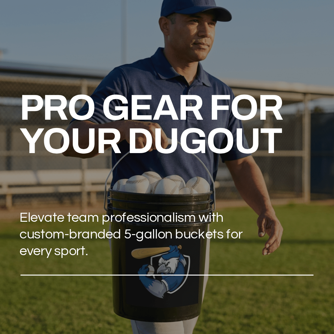 Custom Logo Softball / Baseball Bucket