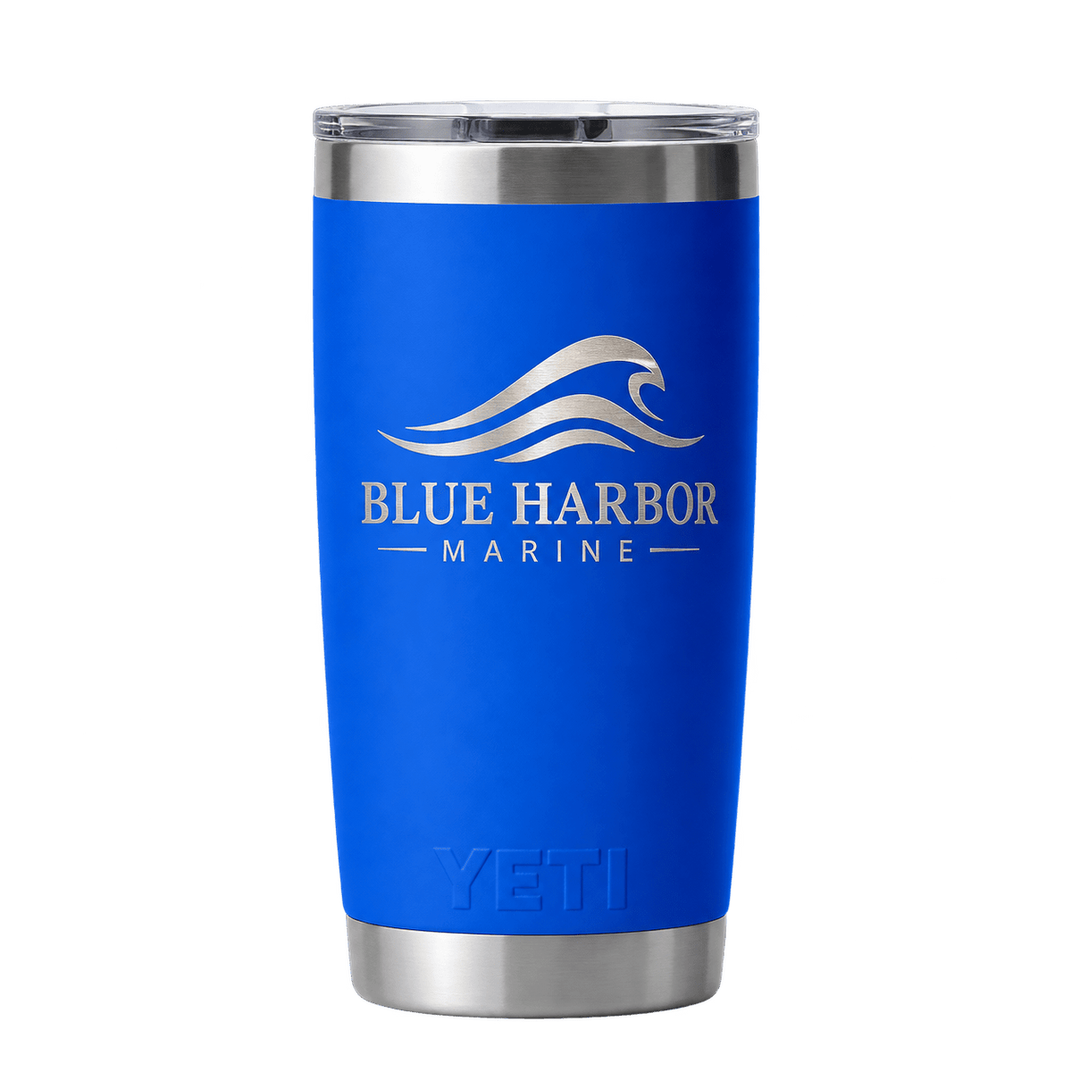 Custom Logo YETI® Rambler® 20 oz Tumbler – Laser Engraved