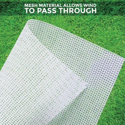 Custom Mesh Fence Banners for Schools & Athletics – Personalized Wind - Permeable Fence Wrap with Logo, Text & Colors | with Reinforced Grommets