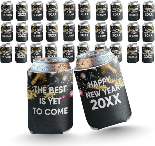 Custom New Years Can Cooler - The Best Is Yet To Come