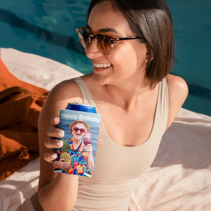 Custom Photo Can Coolers, Logo Can Coolers, Free shipping