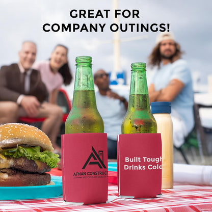 Custom Photo Can Coolers, Logo Can Coolers, Free shipping