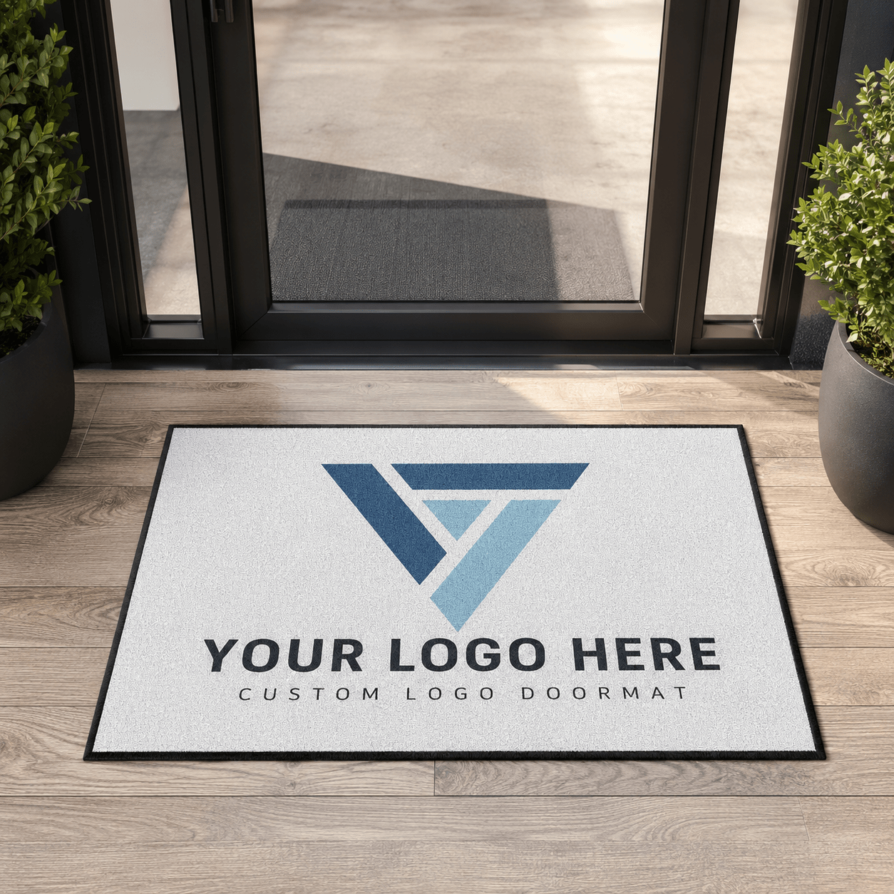 Custom Photo Doormat Any Color Custom Logo Doormat Full Color, Commercial Business Doormats