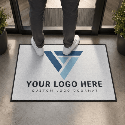 Custom Photo Doormat Any Color Custom Logo Doormat Full Color, Commercial Business Doormats