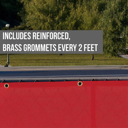 Custom Pickleball Mesh Windscreen Banner – Personalized Fence Wrap with Logo | Wind - Permeable