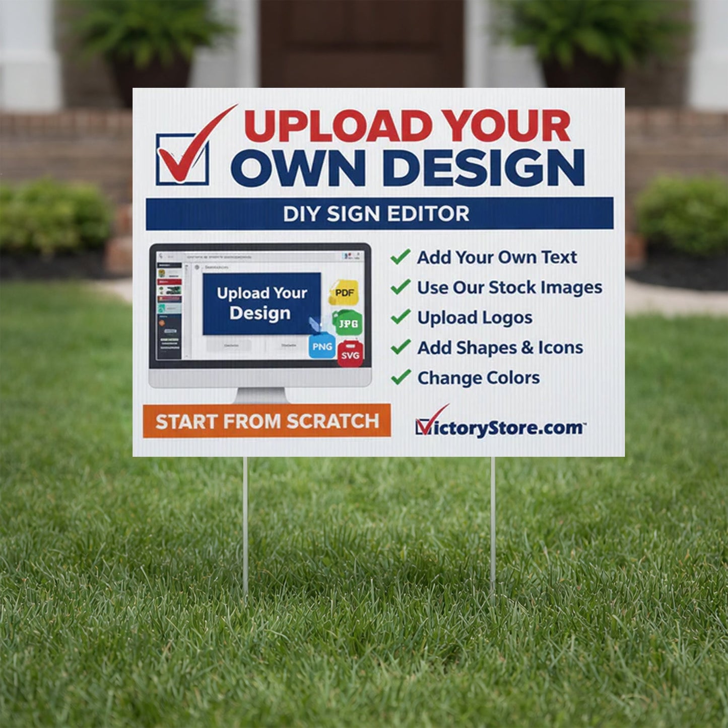 Custom Political 18"x24" Yard Signs