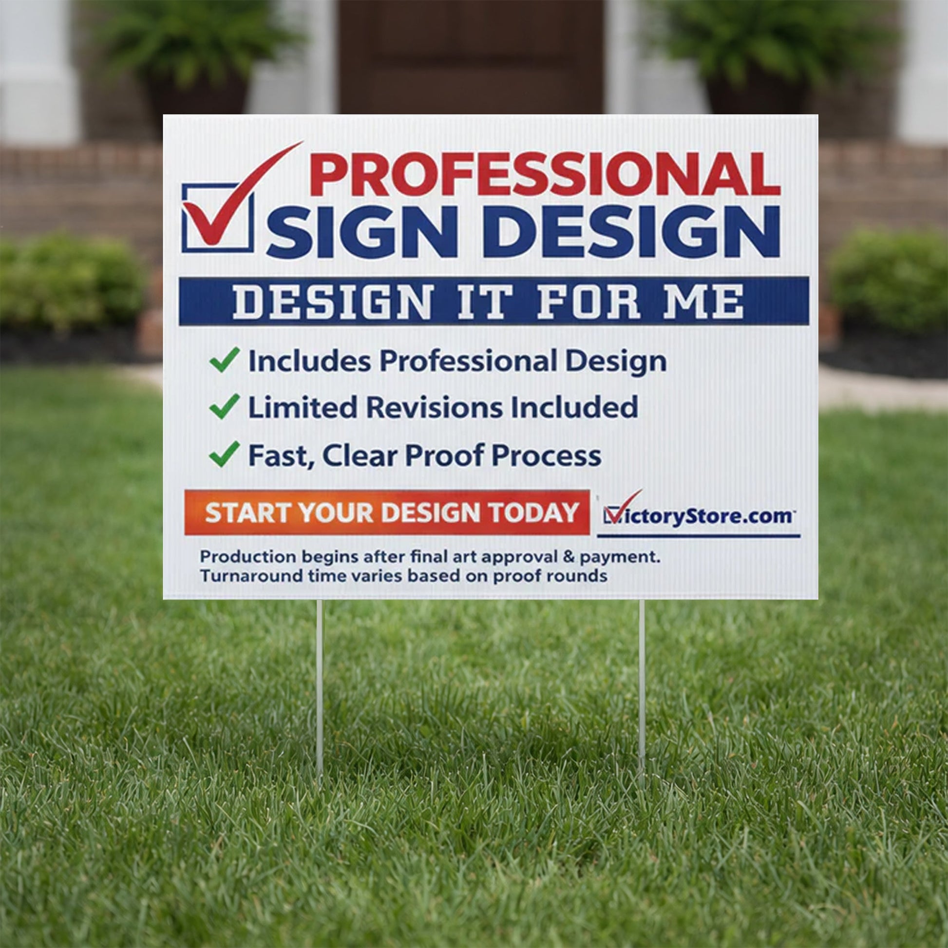 Custom Political 18"x24" Yard Signs