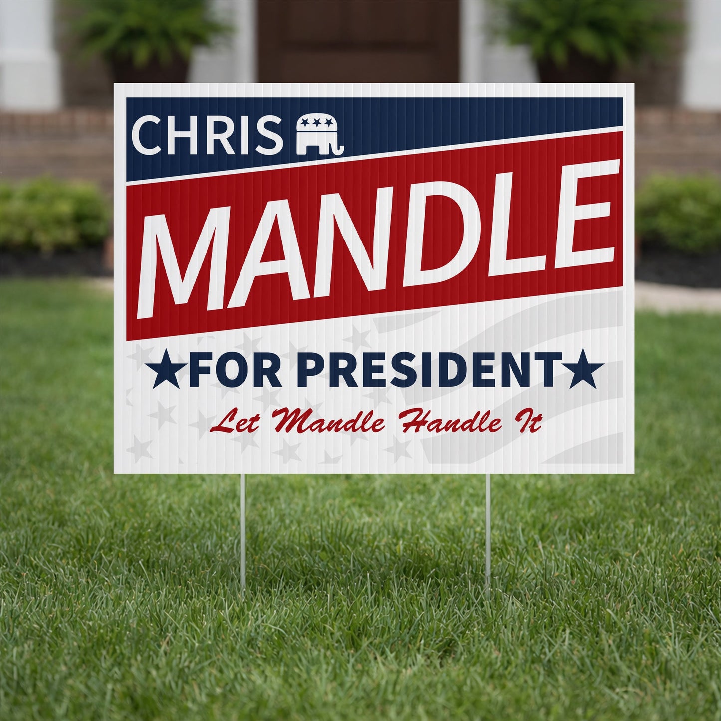 Custom Republican 18"x24" Political Yard Signs