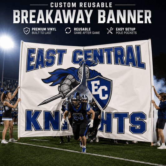 Custom Reusable Breakaway Banner | 8'x12'